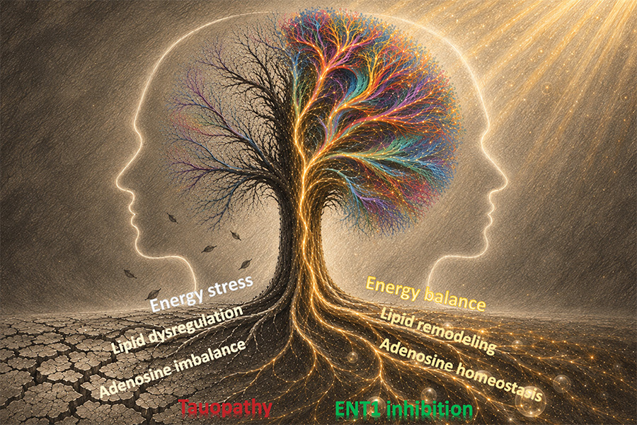 Beyond neurons: Targeting ENT1 reveals links between oligodendrocyte lipid metabolism, myelin, and brain connectivity in tauopathy