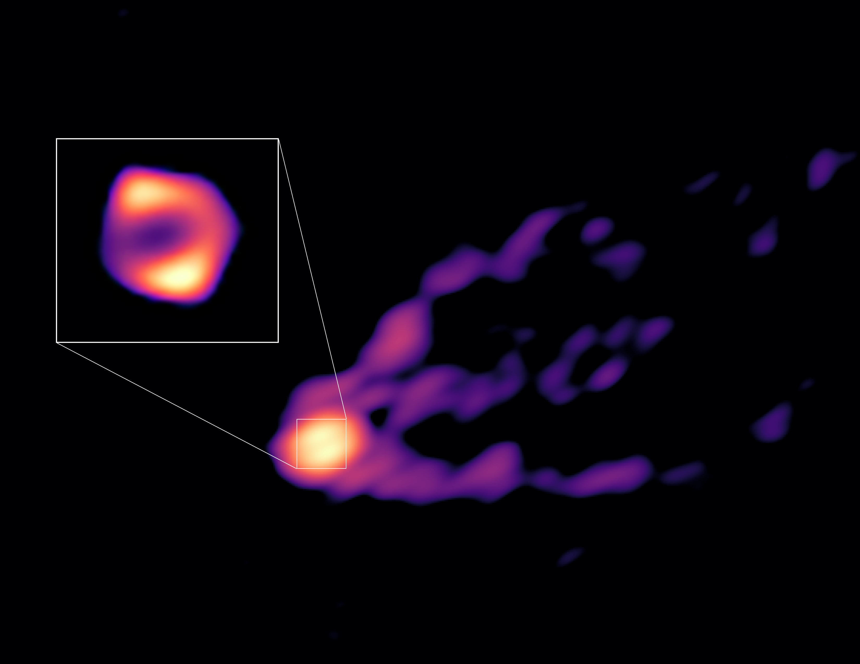 First Image of the M87 Jet with an Accretion Flow and Black Hole by the Joint Observations ALMA and the Greenland Telescope/ Institute of Astronomy and Astrophysics, Academia Sinica