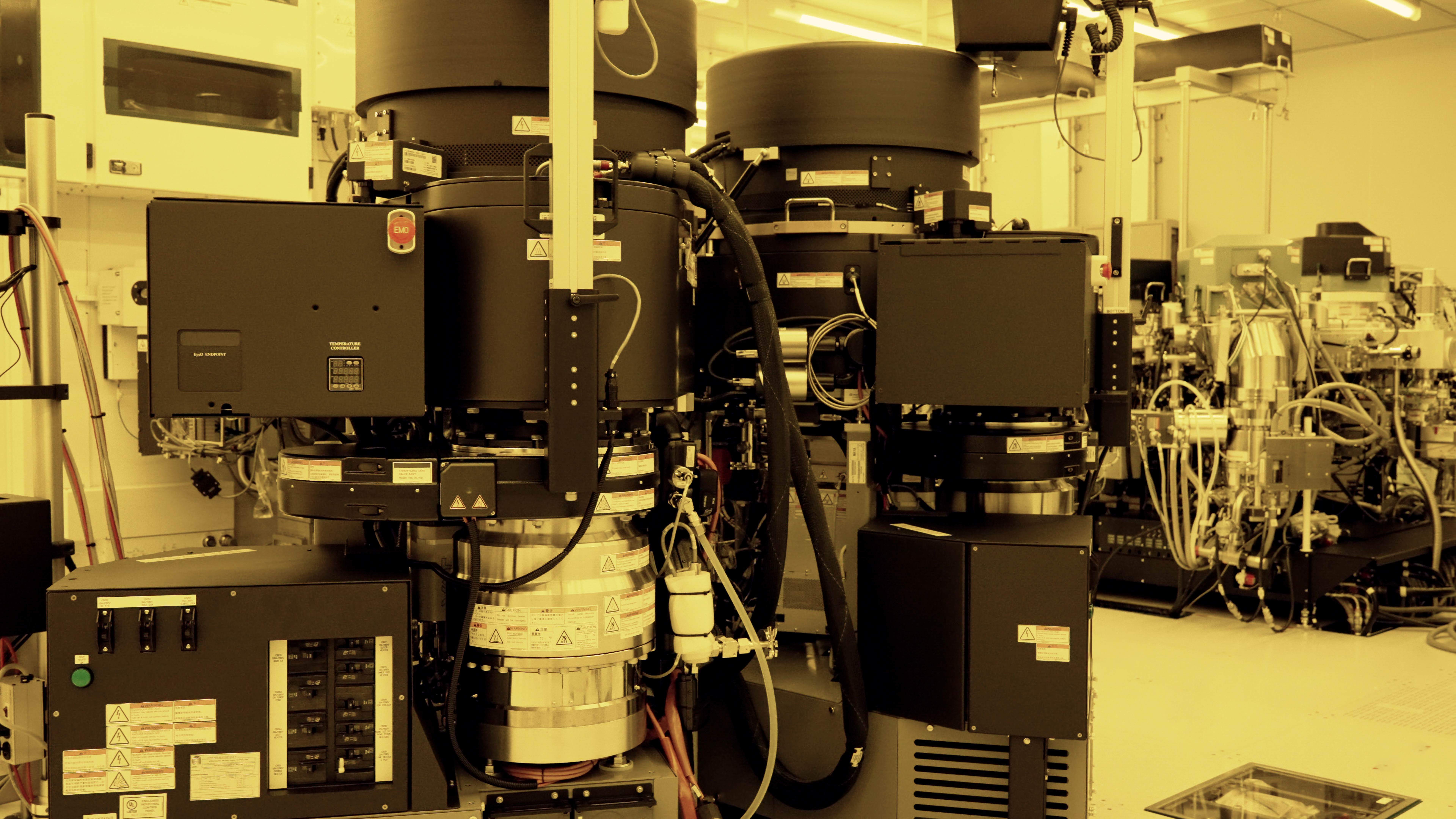 Fabrication equipment for superconducting quantum chips.Photo credit Academia Sinica