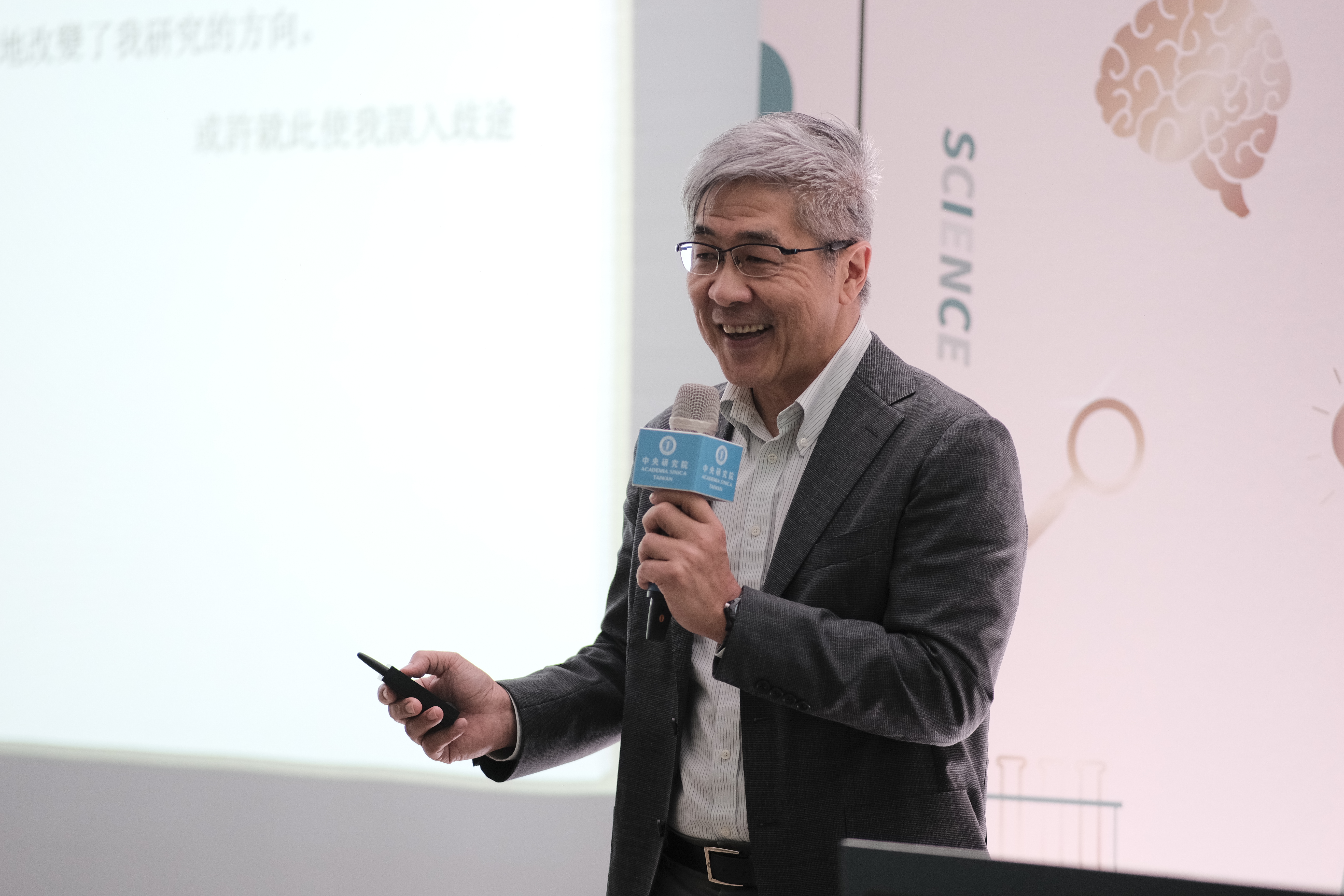 中研院近史所雷祥麟研究員演講。（圖片來源：中央研究院）