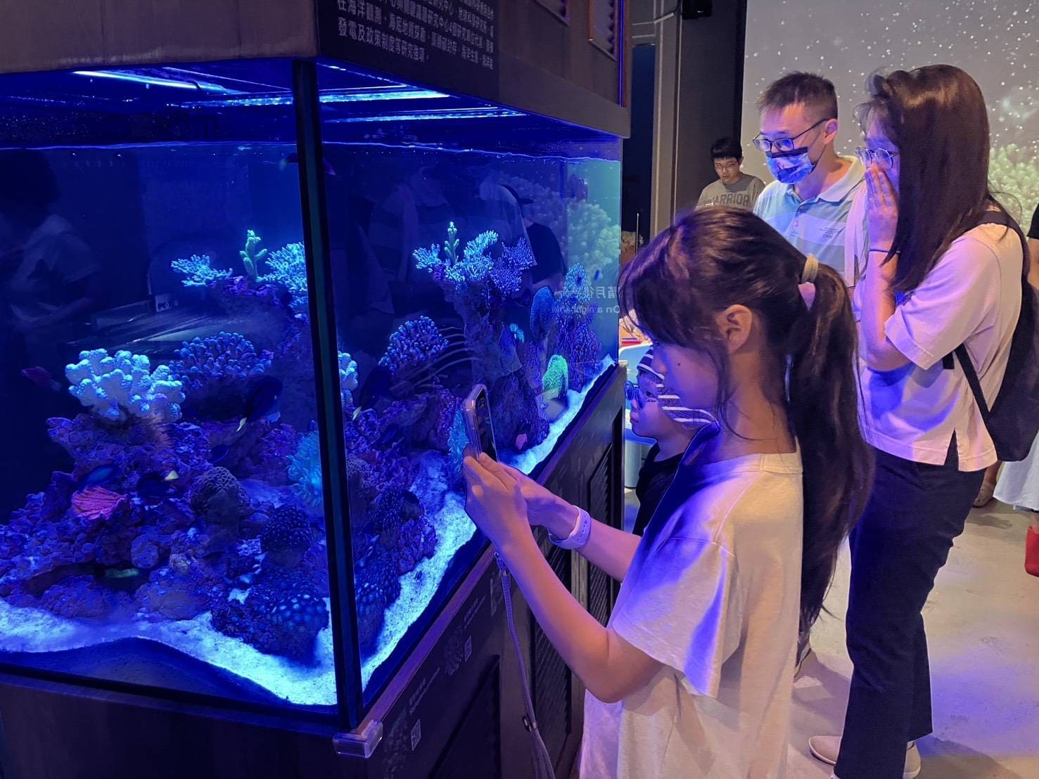 生態時代館展出「生命之礁」主題特展。（圖片來源：中央研究院）