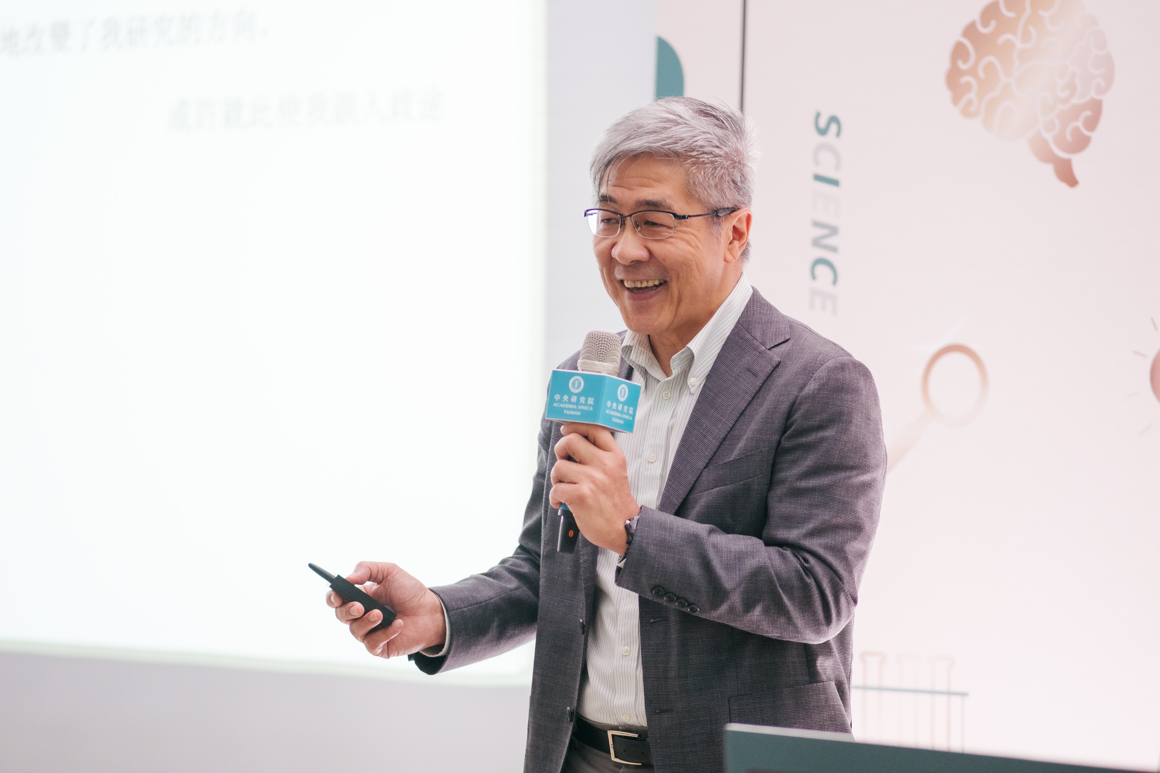 中研院近史所雷祥麟研究員演講。（圖片來源：中央研究院）