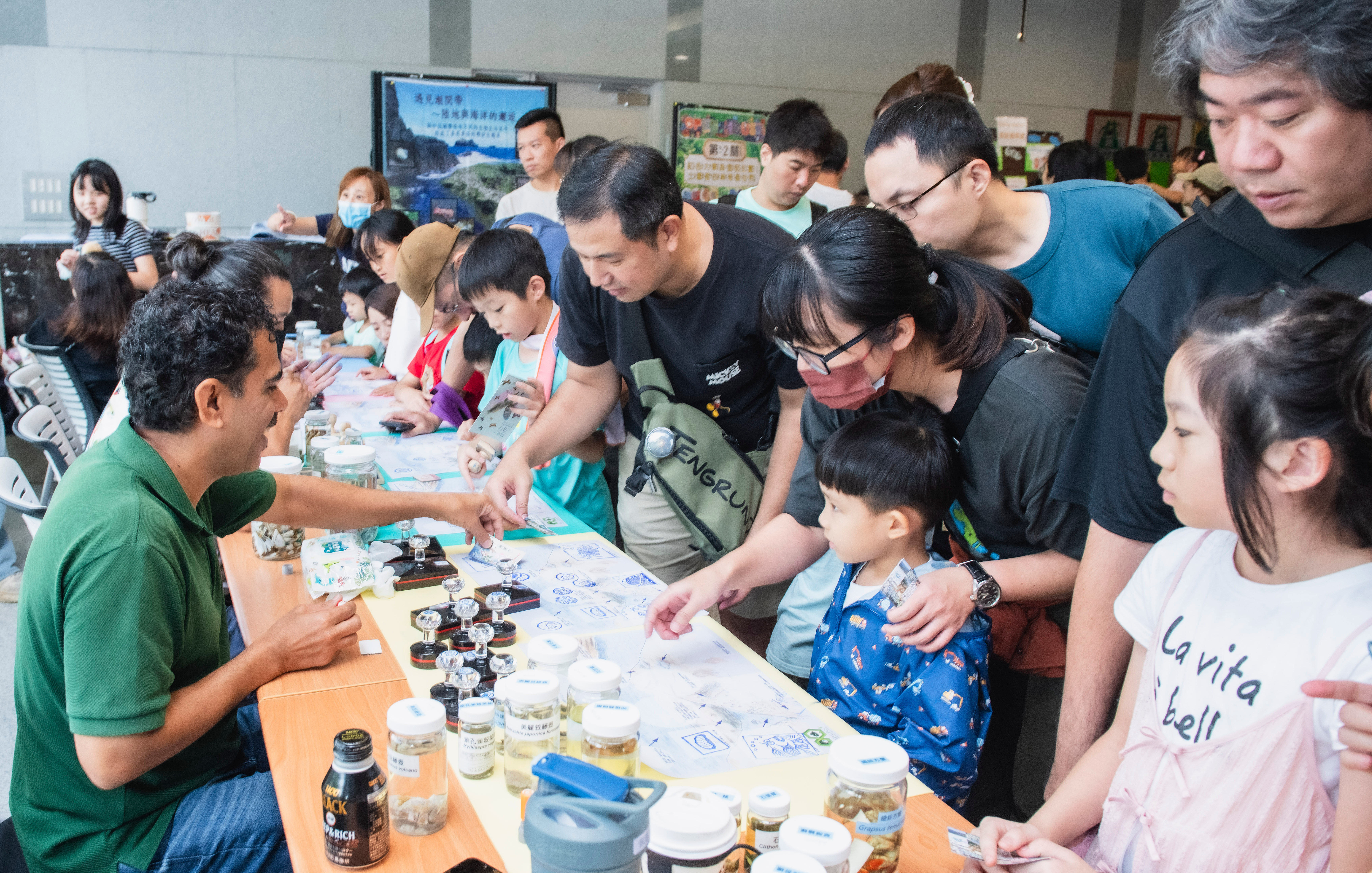 認識潮間帶生物多樣性（圖片來源：中央研究院）
