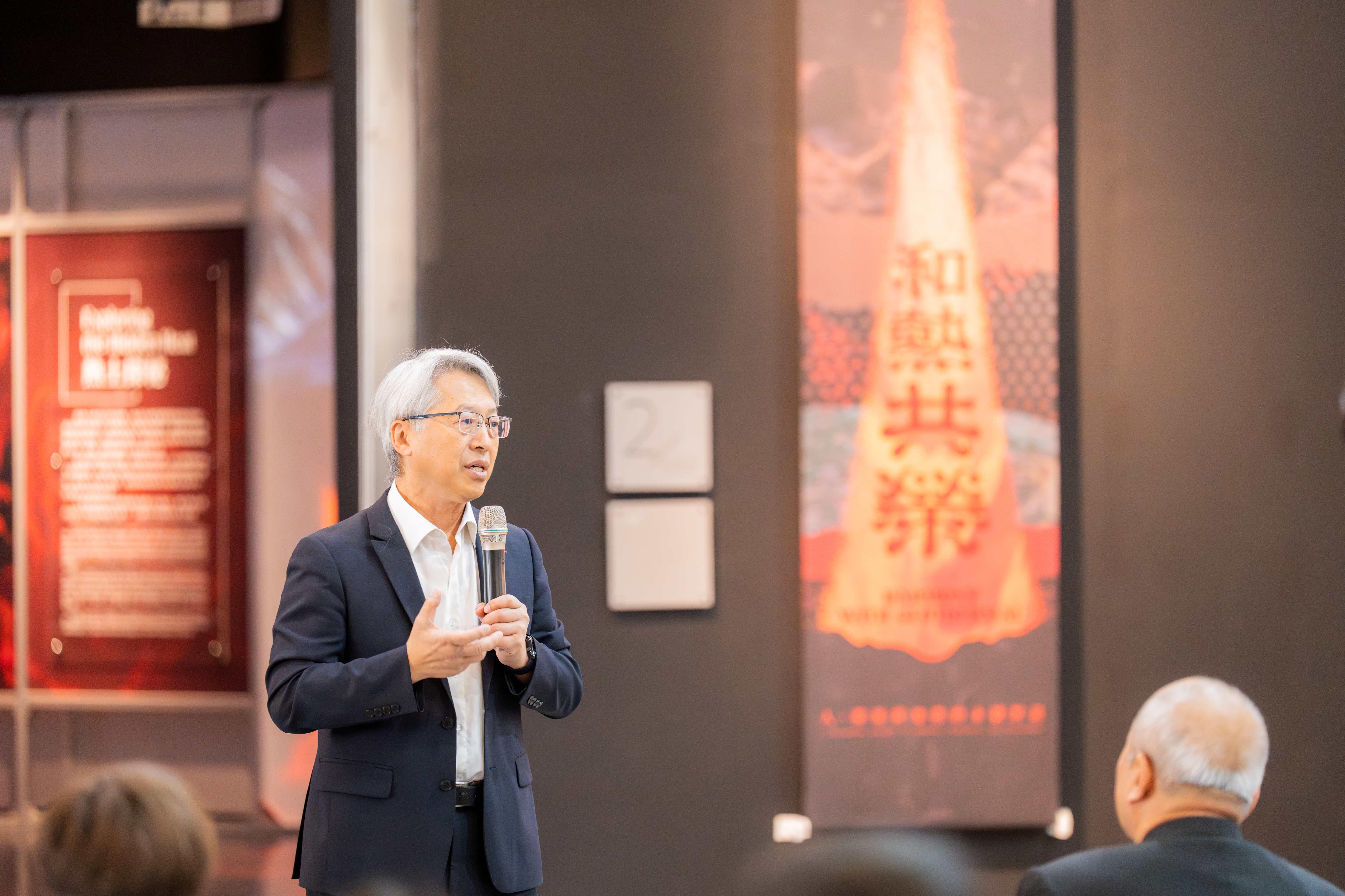 廖俊智院長致詞。（圖片來源：中央研究院）