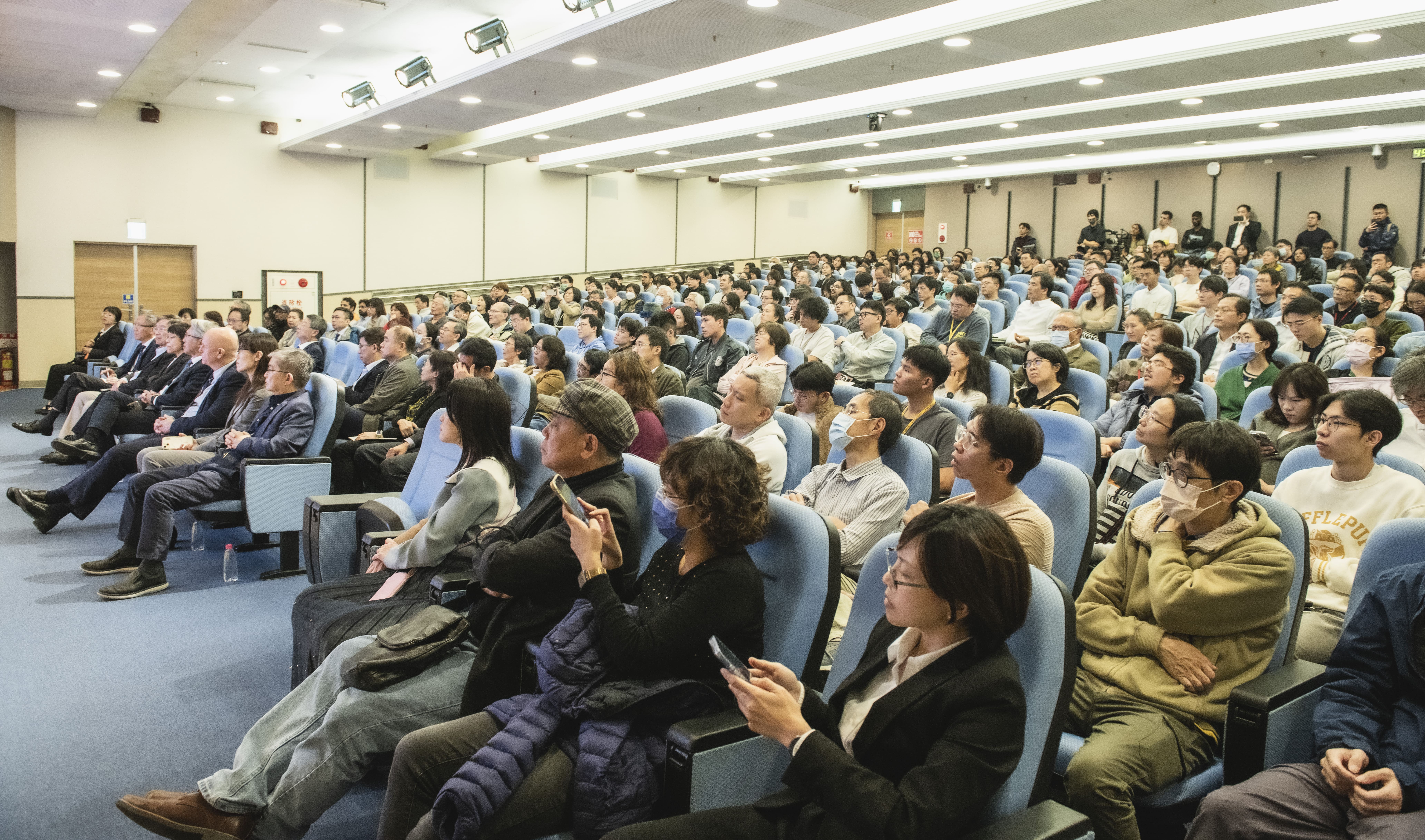 講座現場座無虛席。（圖片來源：中央研究院）
