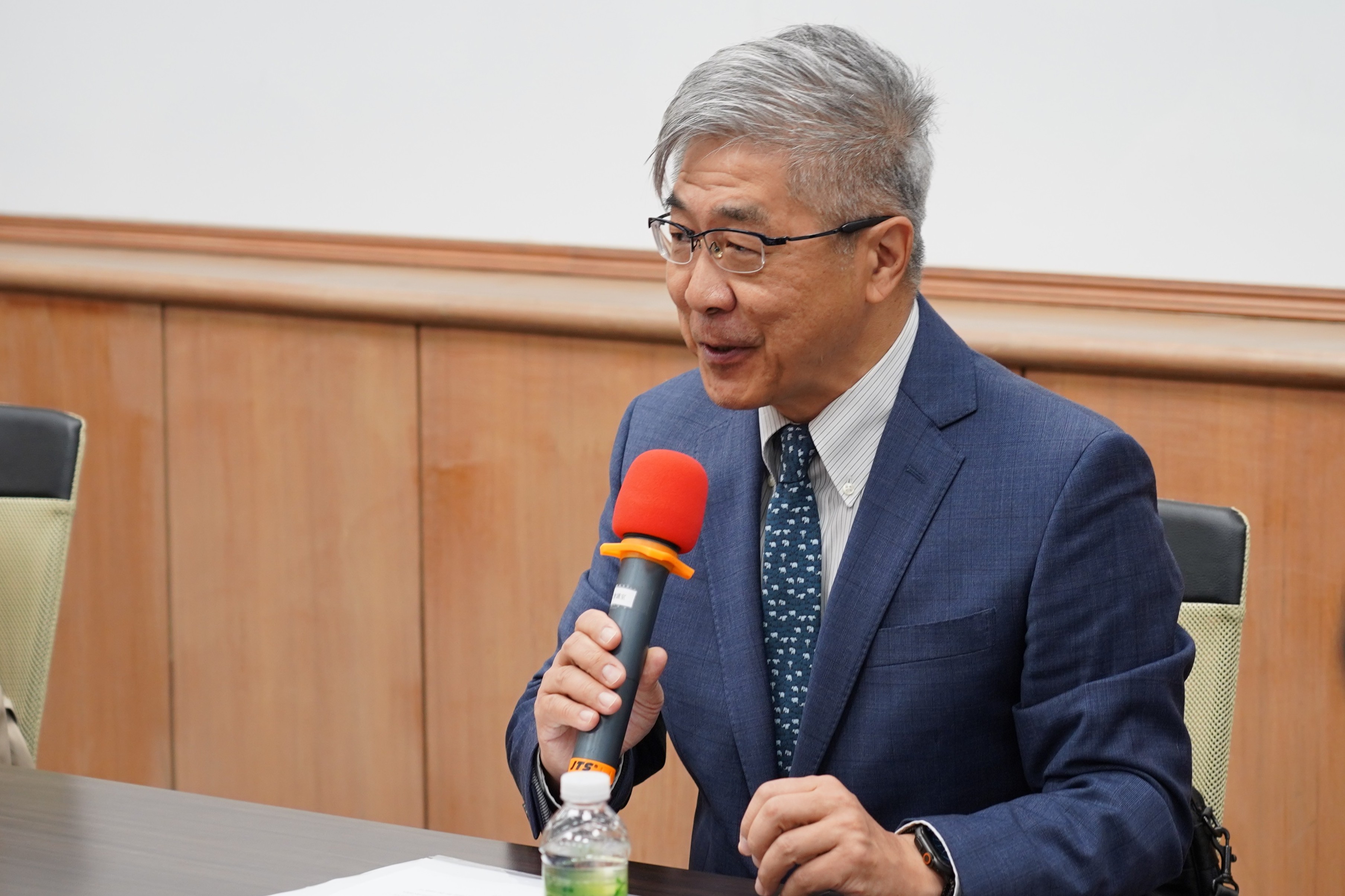 中研院近史所雷祥麟所長致詞。（圖片來源：中央研究院）