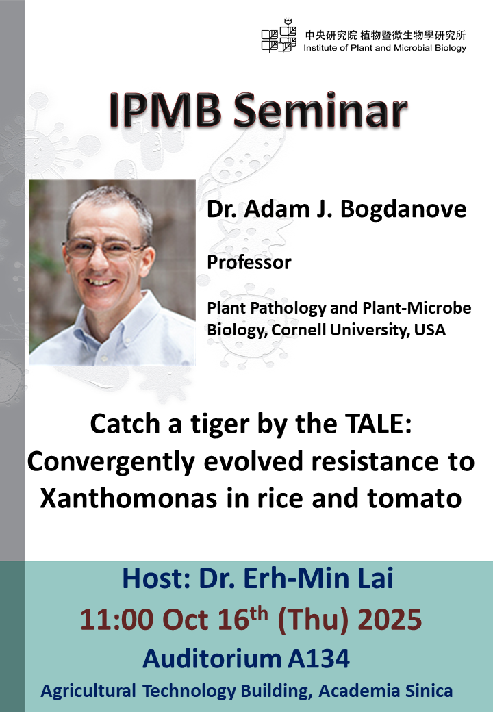 20251016_IPMB Seminar_Adam J. Bogdanove